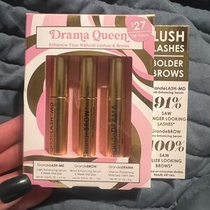 Sephora  Grande Cosmetics Drama Queen Mini Mascara Lash and Brow Serum Set